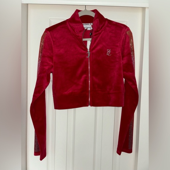 Juicy couture M coco red jacket NWT - Picture 2 of 9
